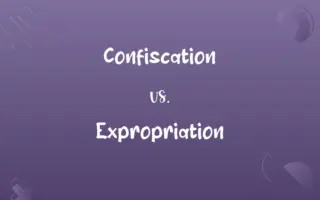 Confiscation vs. Expropriation