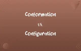 Conformation vs. Configuration