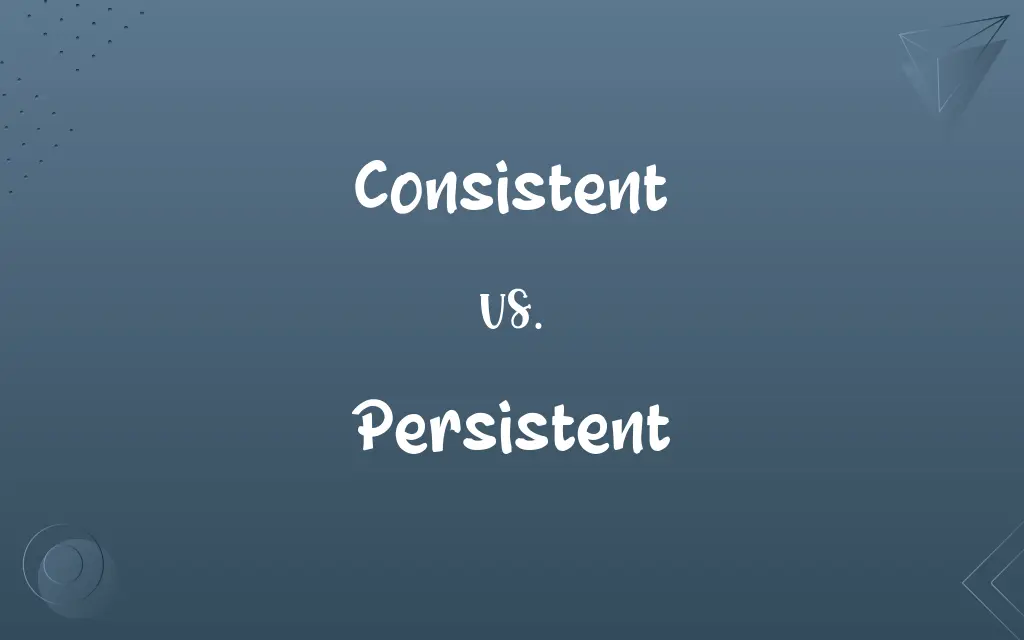 Consistent vs. Persistent