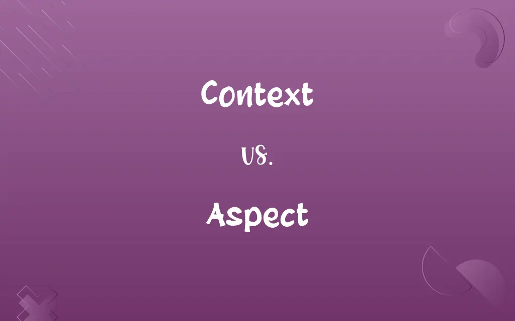 Context vs. Aspect