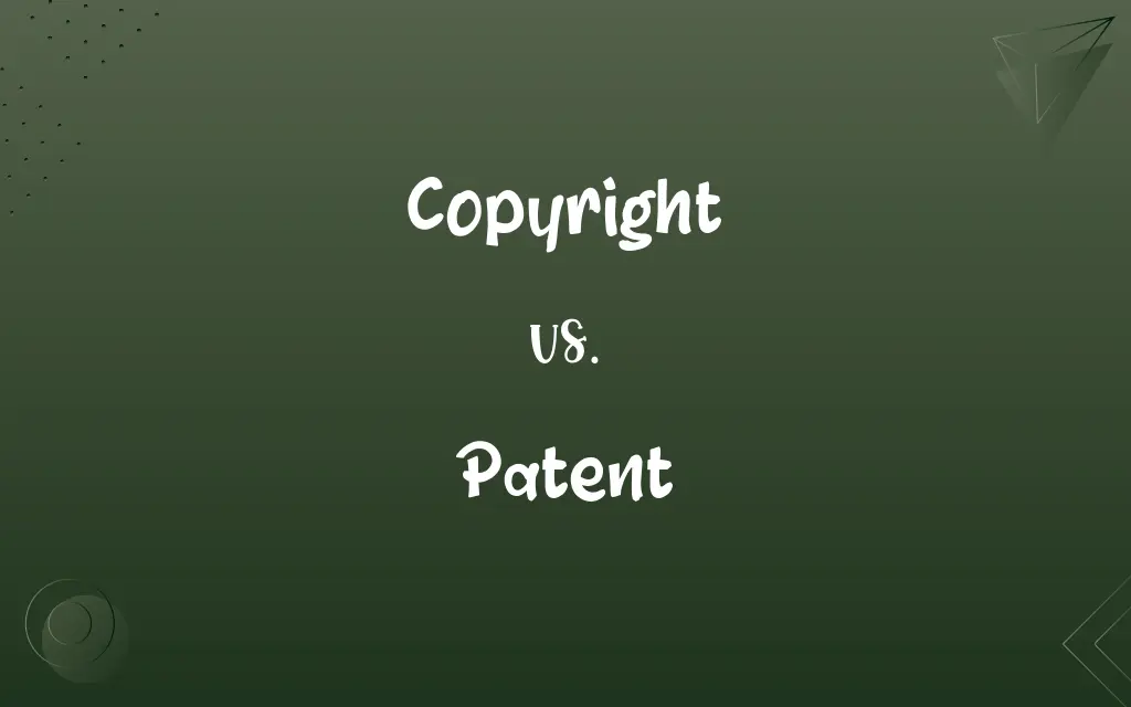 Copyright vs. Patent