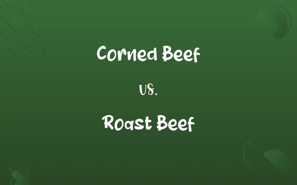 Corned Beef vs. Roast Beef