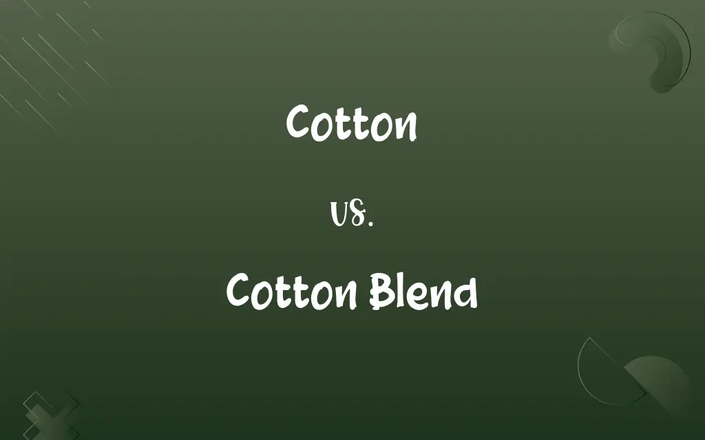 Cotton vs. Cotton Blend
