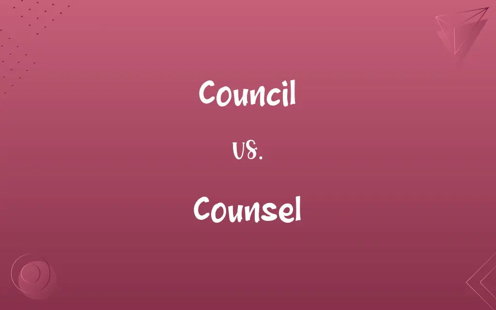 Council vs. Counsel