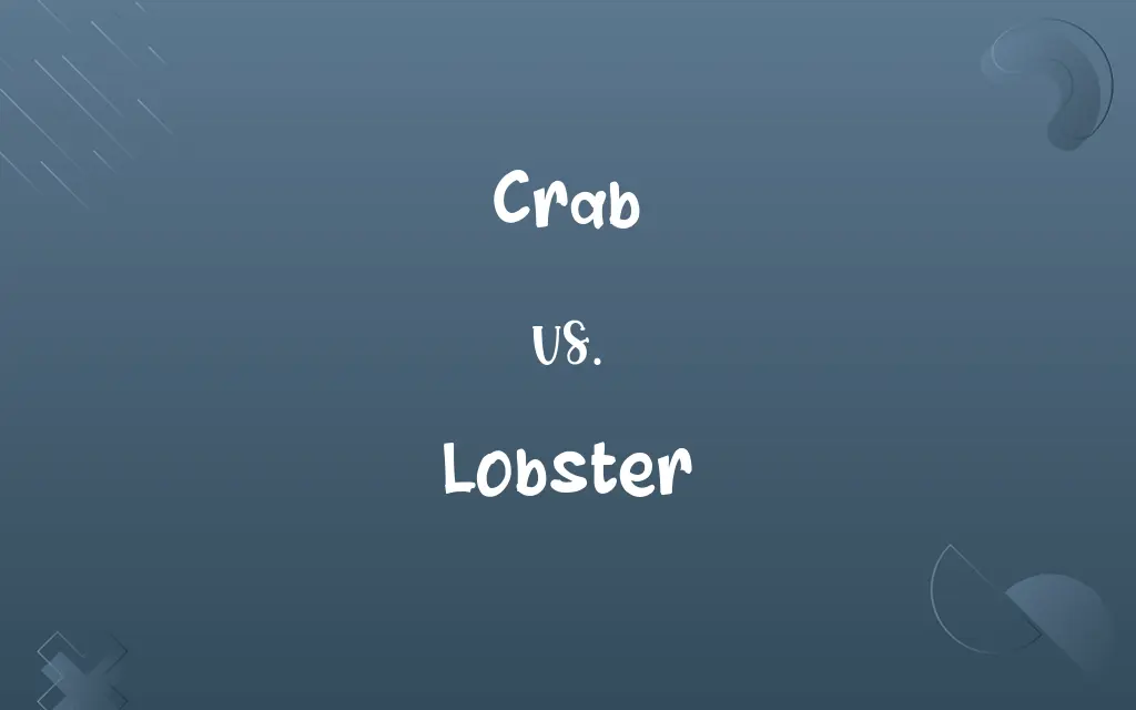 Crab vs. Lobster