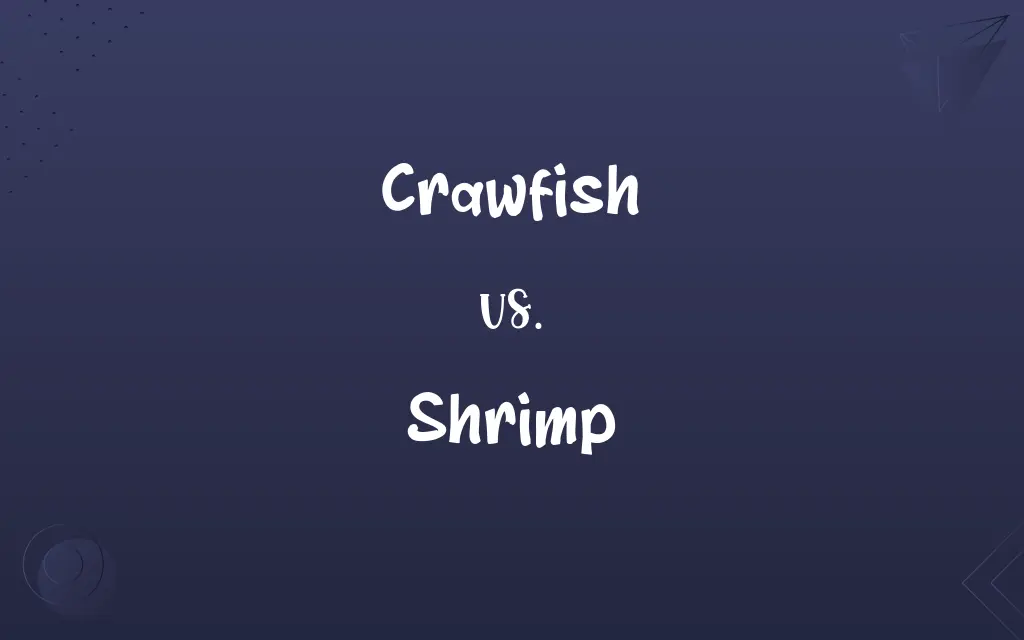 Crawfish vs. Shrimp