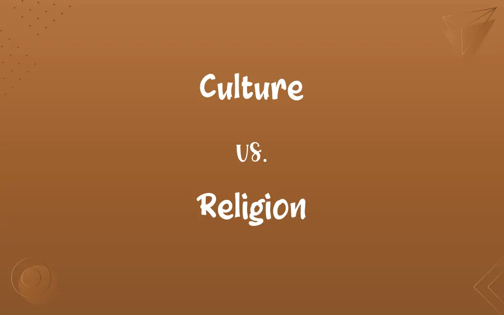 Culture vs. Religion