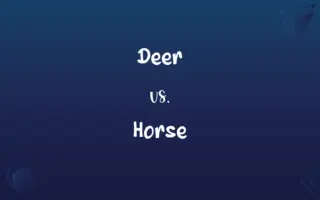 Deer vs. Horse
