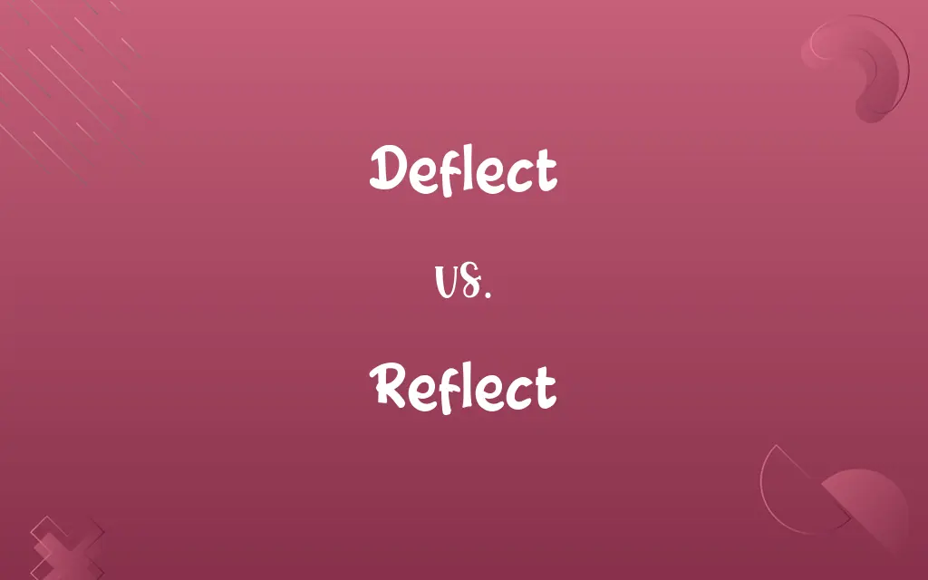 Deflect vs. Reflect