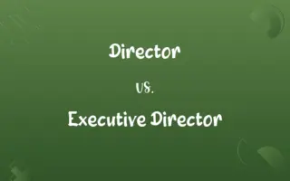 Director vs. Executive Director