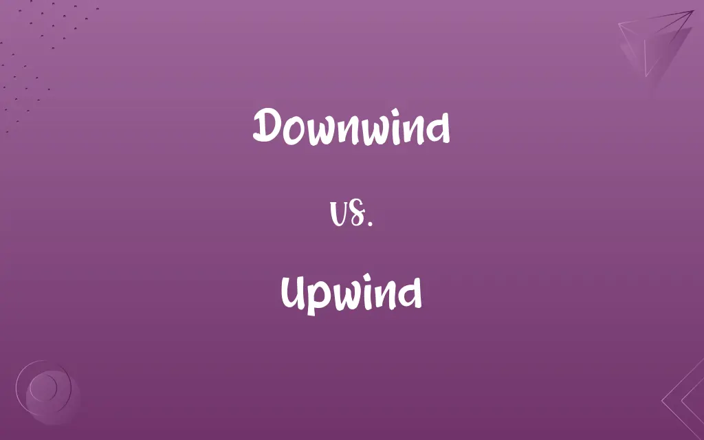 Downwind vs. Upwind