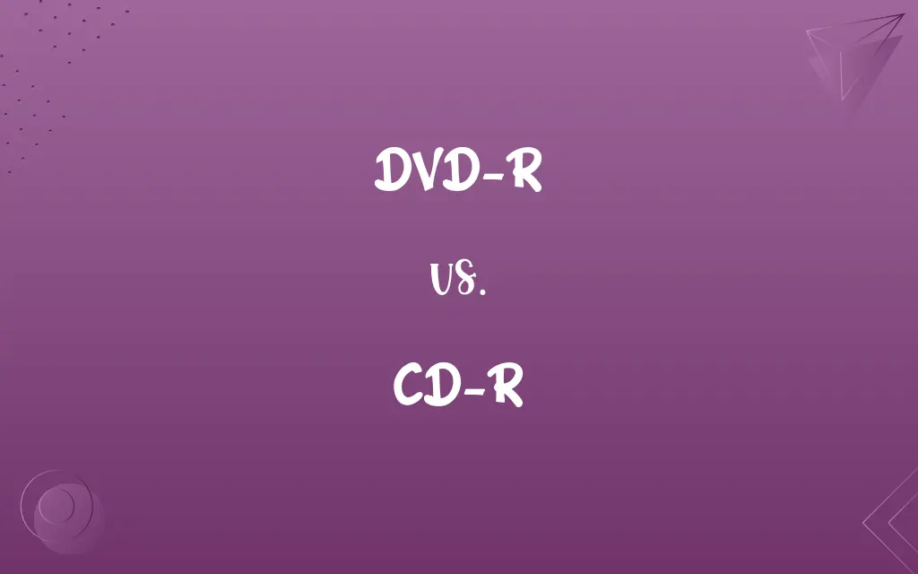 DVD-R vs. CD-R