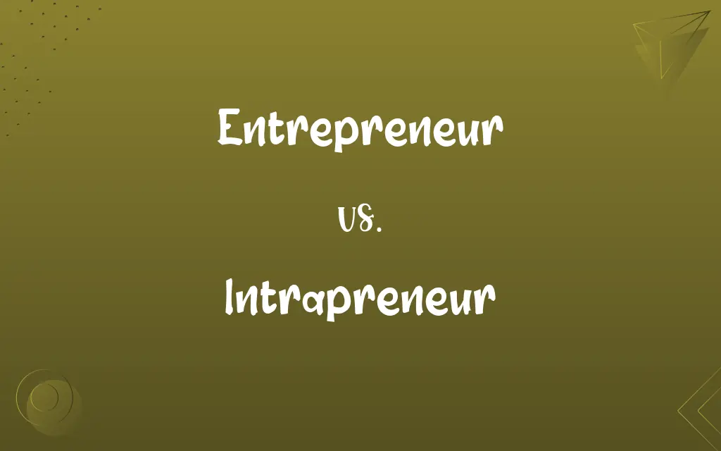 Entrepreneur vs. Intrapreneur