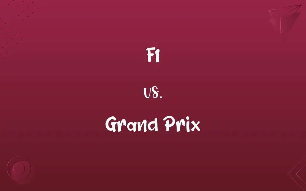 F1 vs. Grand Prix