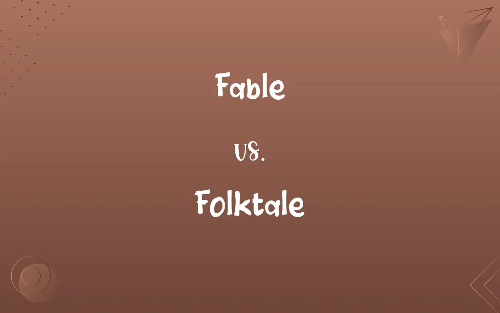 Fable vs. Folktale
