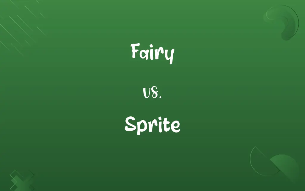 Fairy vs. Sprite