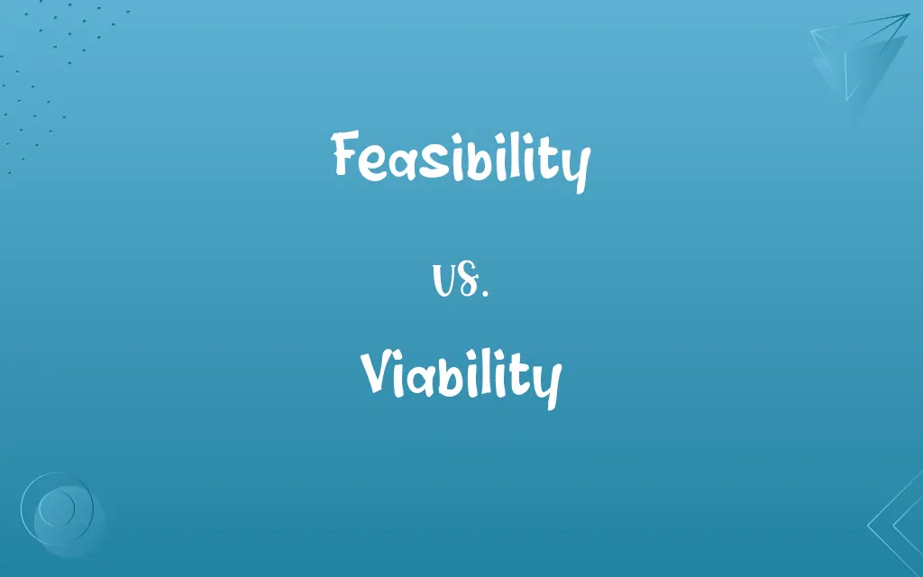 Feasibility vs. Viability