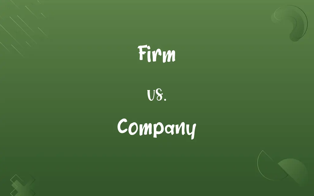 Firm vs. Company