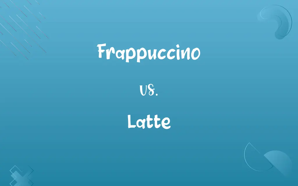 Frappuccino vs. Latte