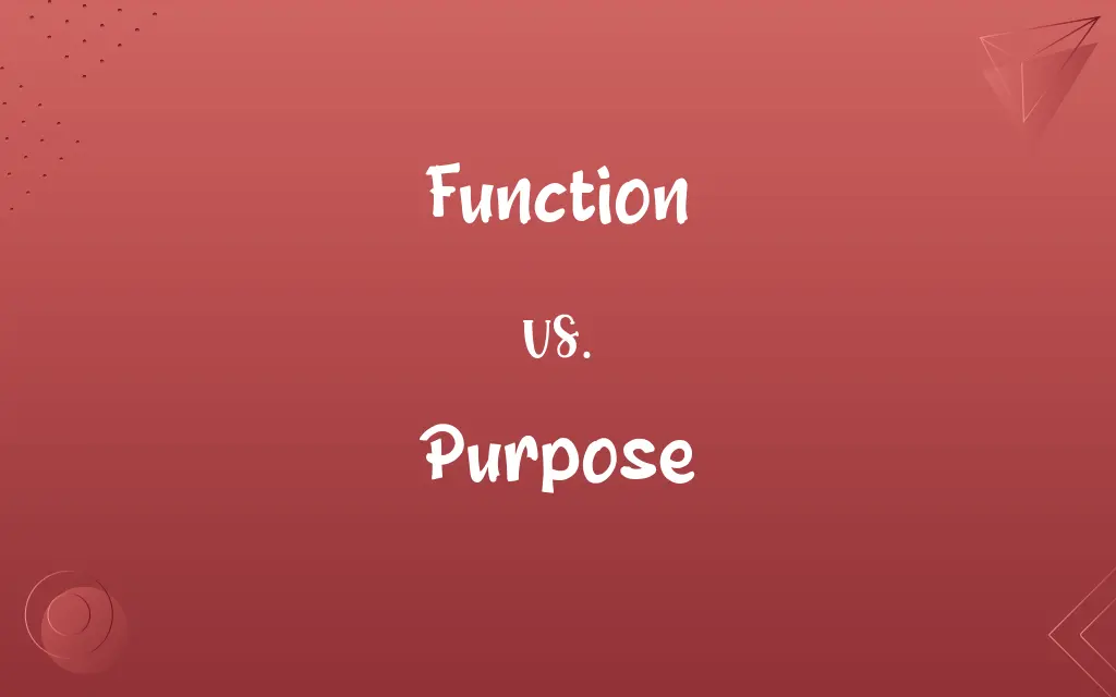 Function vs. Purpose