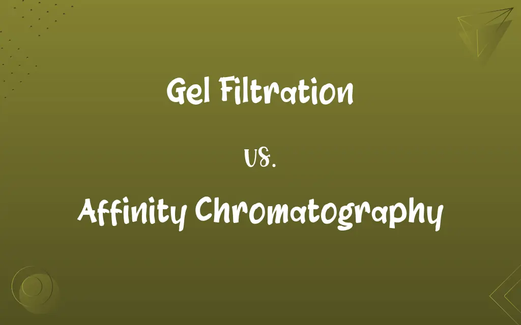 Gel Filtration vs. Affinity Chromatography
