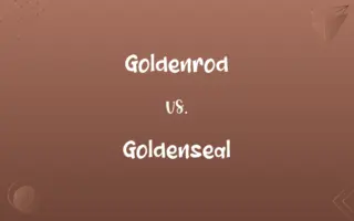 Goldenrod vs. Goldenseal