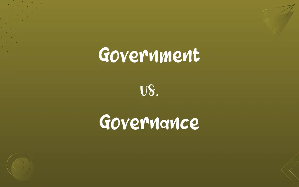 Government vs. Governance