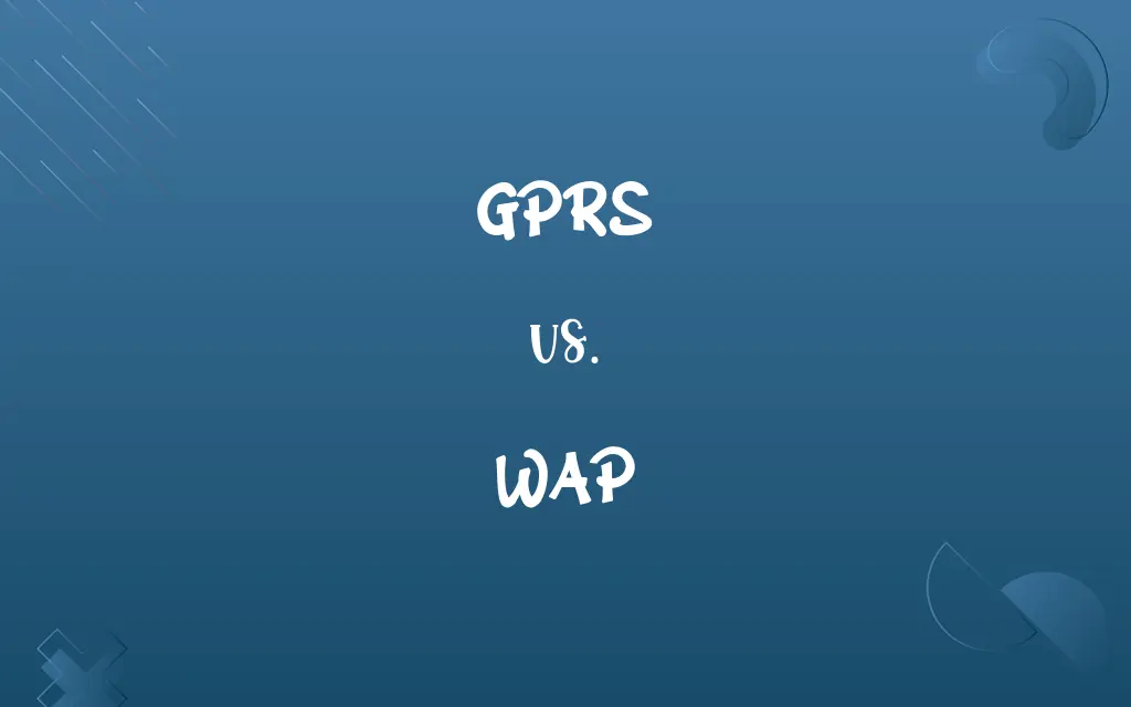 GPRS vs. WAP
