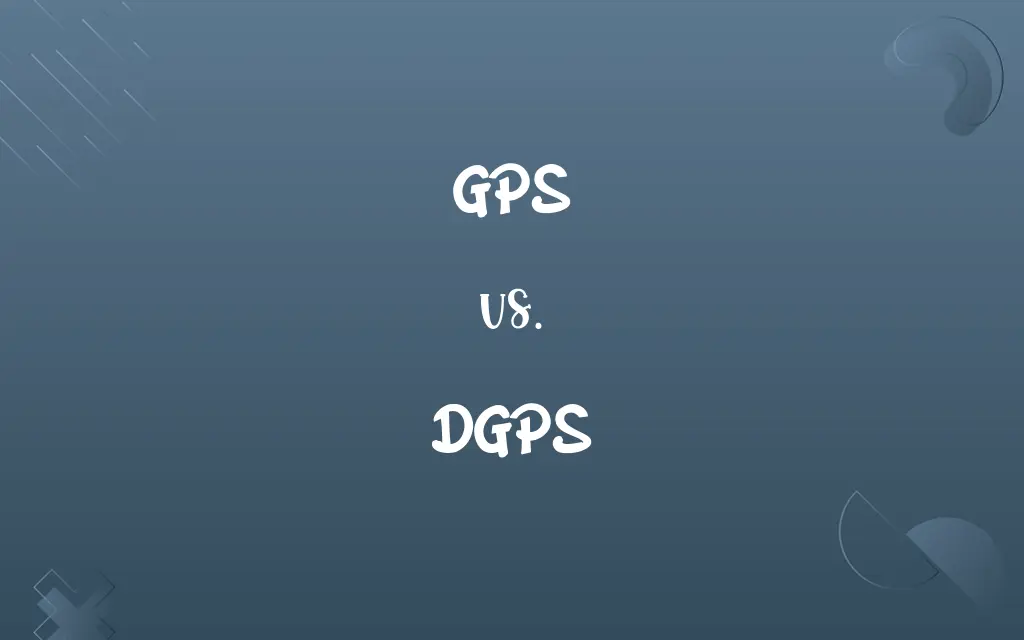 GPS vs. DGPS