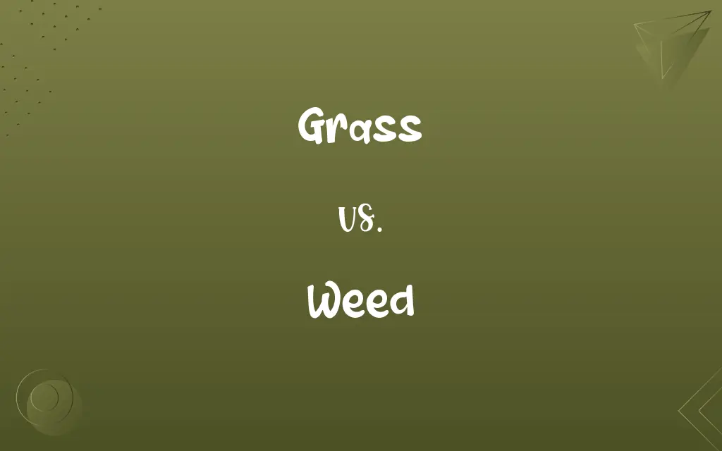 Grass vs. Weed