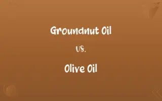 Groundnut Oil vs. Olive Oil