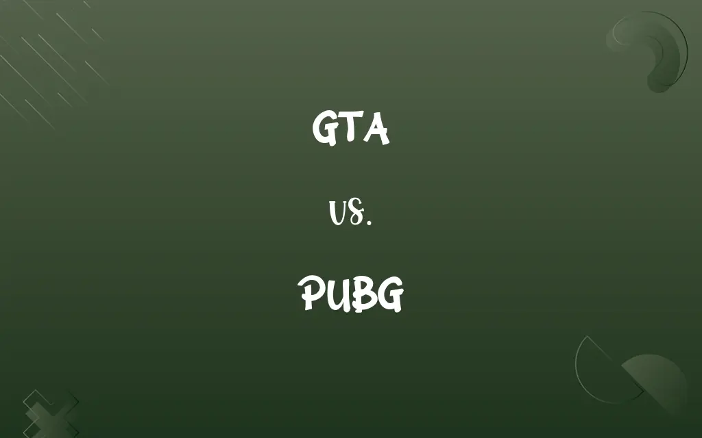 GTA vs. PUBG