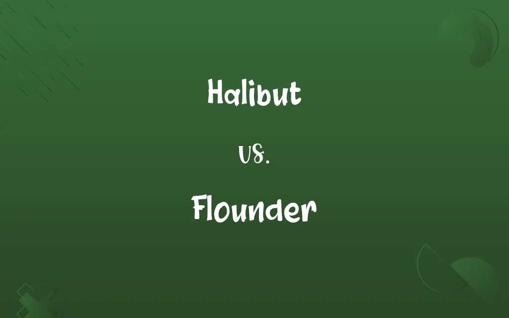 Halibut vs. Flounder