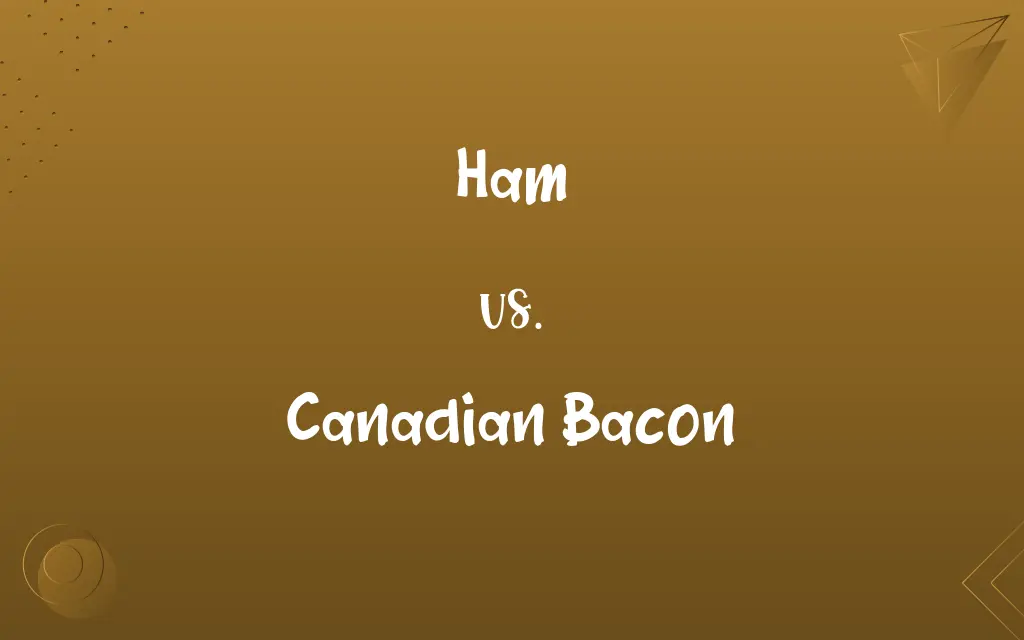 Ham vs. Canadian Bacon
