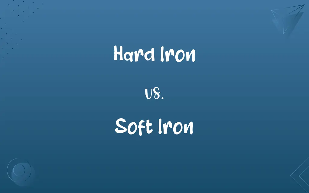 Hard Iron vs. Soft Iron