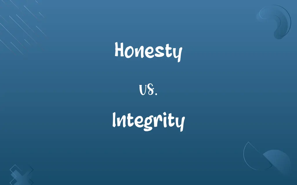 Honesty vs. Integrity