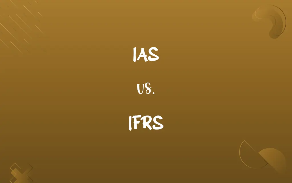 IAS vs. IFRS