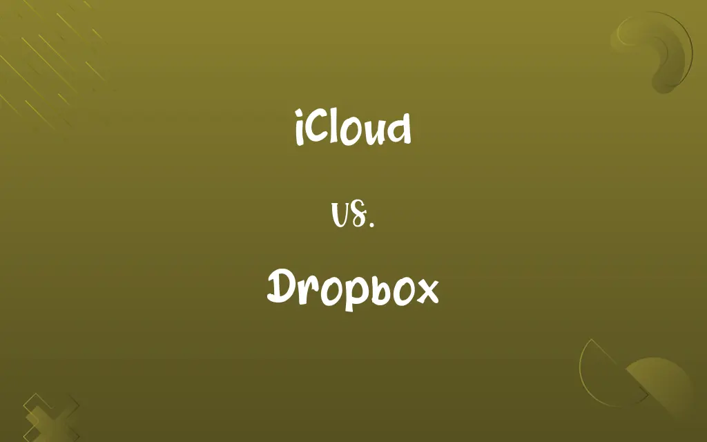 iCloud vs. Dropbox