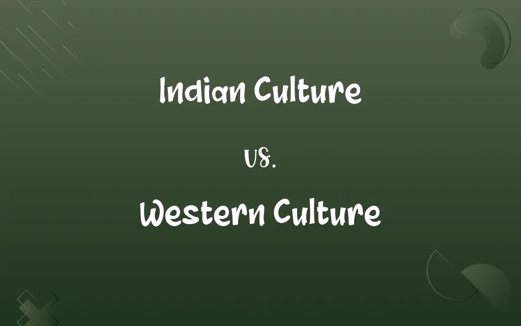 Indian Culture vs. Western Culture