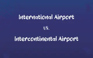 International Airport vs. Intercontinental Airport