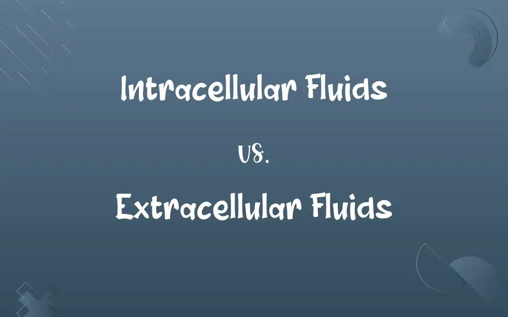 Intracellular Fluids vs. Extracellular Fluids