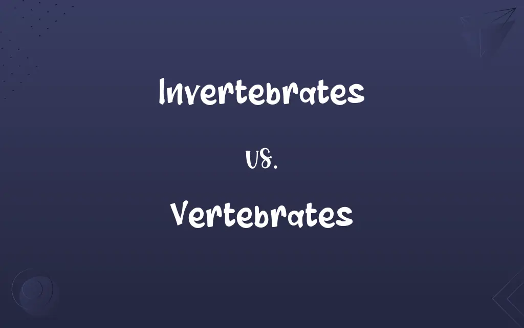 Invertebrates vs. Vertebrates