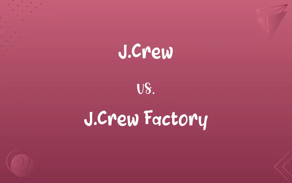 J.Crew vs. J.Crew Factory