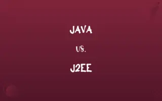 JAVA vs. J2EE