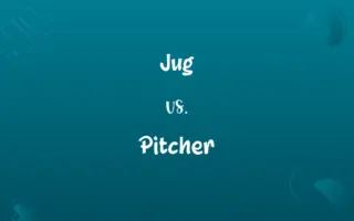 Jug vs. Pitcher