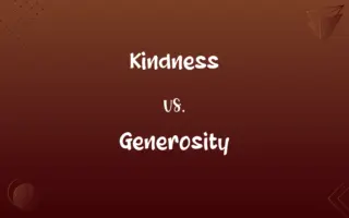 Kindness vs. Generosity