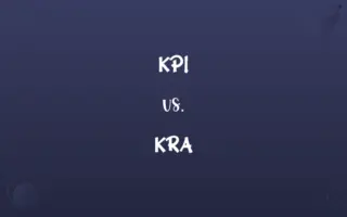 KPI vs. KRA