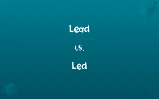 Lead vs. Led