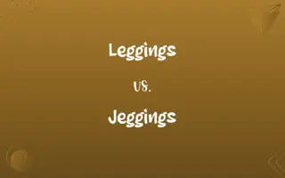Leggings vs. Jeggings