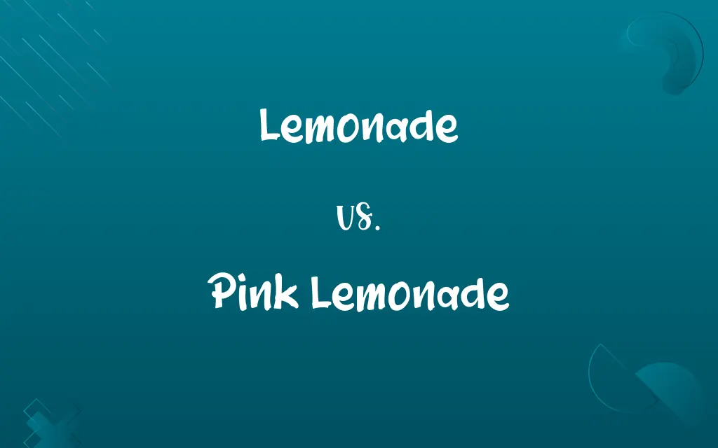 Lemonade vs. Pink Lemonade